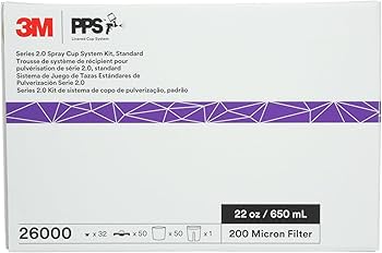 Amazon.com: 3M 26000 PPS 2.0 Spray Gun Cup, Lids and Liners Kit Amazon.com: 3M 26000 PPS 2.0 Spray Gun Cup, Lids and Liners Kit